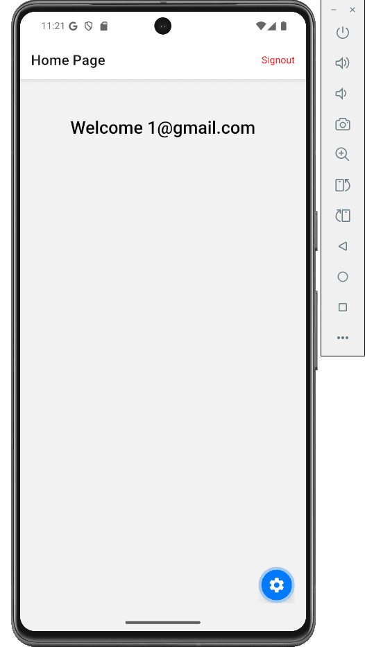 Authentication App screenshot 3
